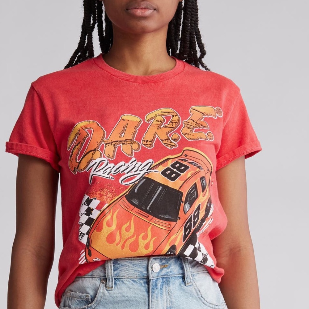 Philcos D.A.R.E Racing Cotton Graphic Tee